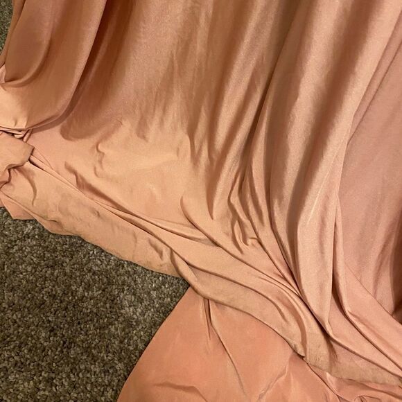 Two Birds Convertible Maxi Dress Mauve Pink - Picture 6 of 9